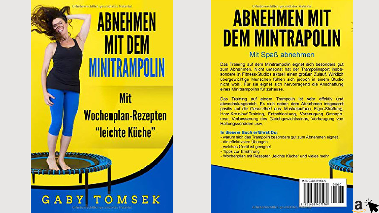 Abnehmen mit dem Minitrampolin - Mit Wochenplan-Rezepten