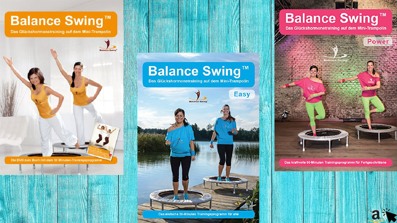 Balance Swing auf dem Mini-Trampolin - Übungen DVDs