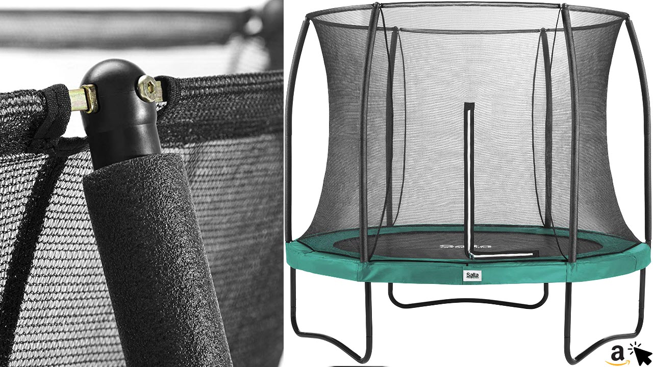 Salta Comfort Edition Trampolin mit Sicherheitsnetz