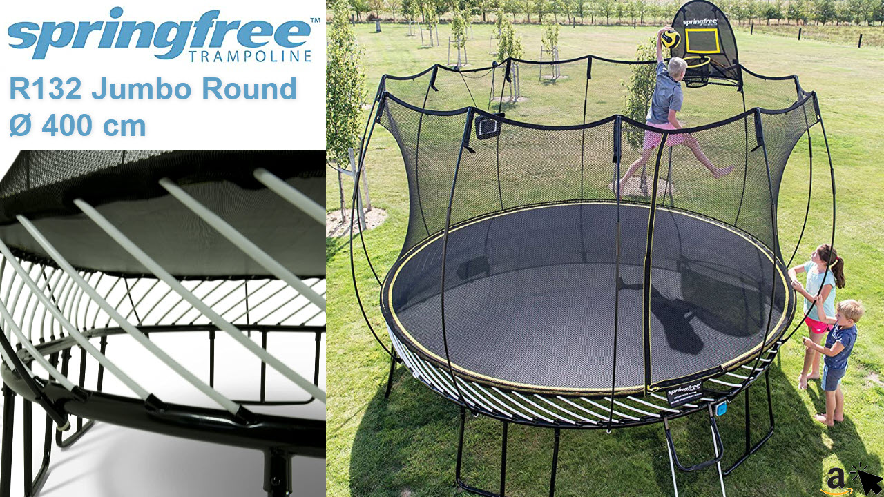 Springfree Trampolin R132 Jumbo Round 400 cm