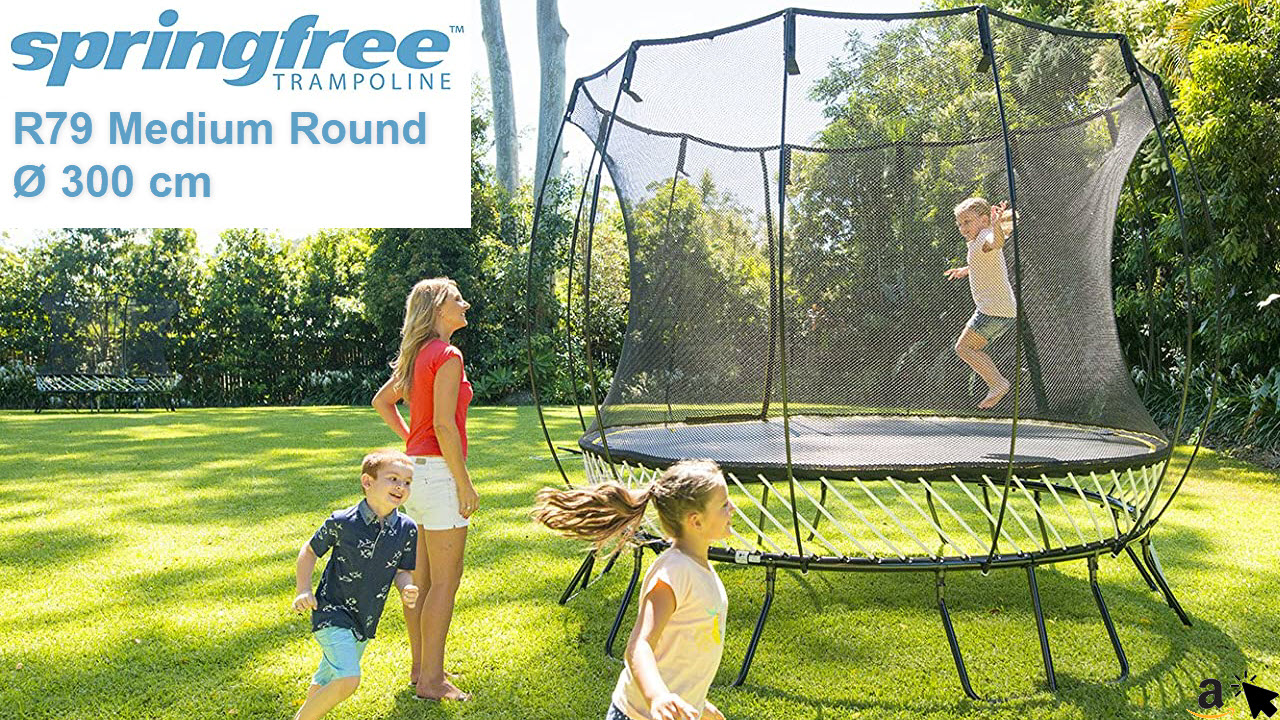 Springfree Trampolin R79 Medium Round 300 cm